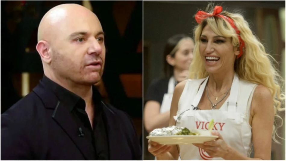 Germán Martitegui habló de su relación con Vicky Xipolitakis en MasterChef Celebrity