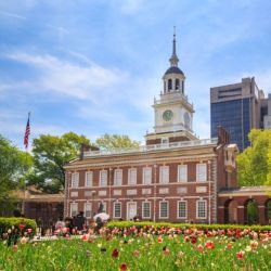 En la ciudad de Filadelfia podemos conocer los orígenes del país al recorrer el Parque Histórico Nacional de la Independencia y el Salón de la Independencia, donde se firmaron la Declaración de Independencia y la Constitución de los Estados Unidos. 