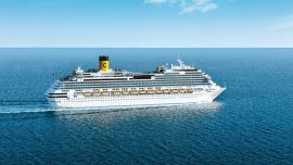 El Costa Favolosa desembarcará en el Océano Atlántico para la temporada 2021/22 directo del astillero.