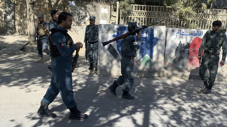 Atentado en la Universidad de Kabul.
