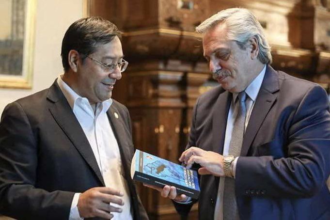 alberto fernandez y luis arce bolivia