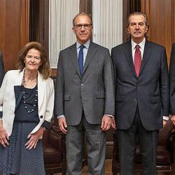 Integrantes de la Corte Suprema de Justicia. 