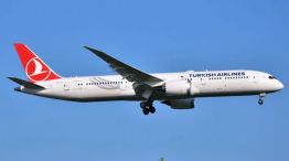 Turkish Airlines volvió a Ezeiza