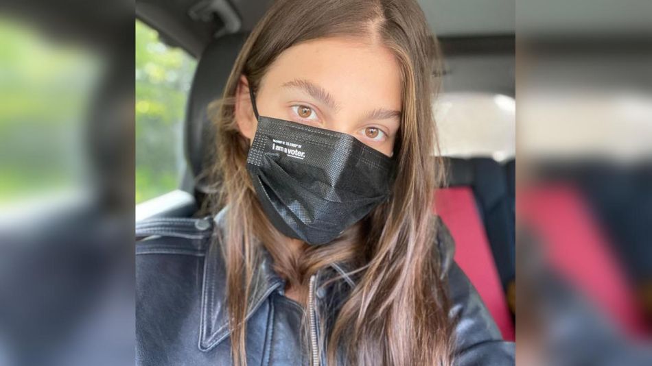 La actriz argentina Camila Morrone votó por Biden