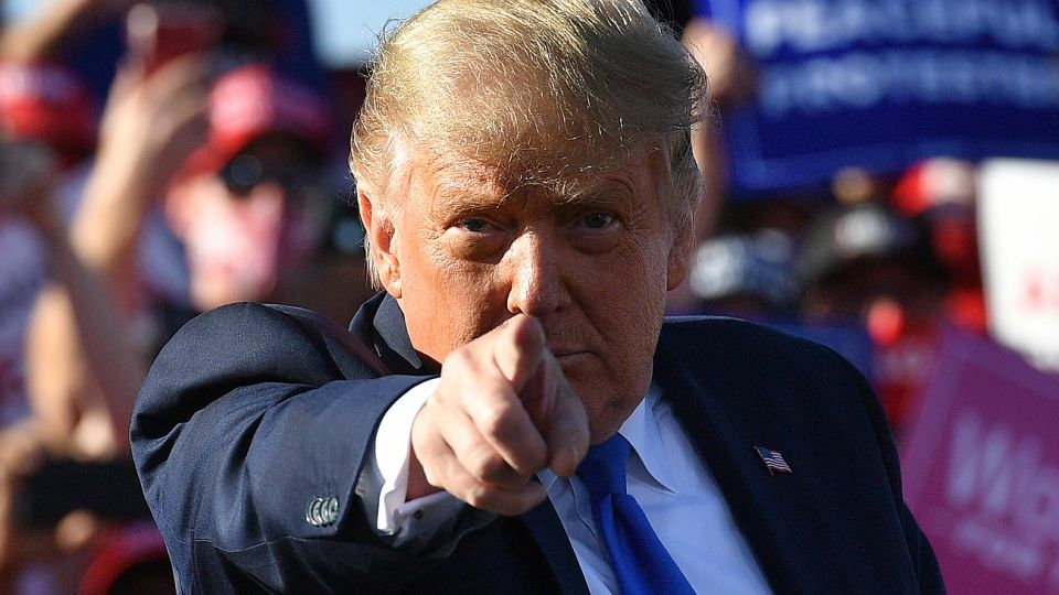Donald Trump, presidente de los Estados Unidos.