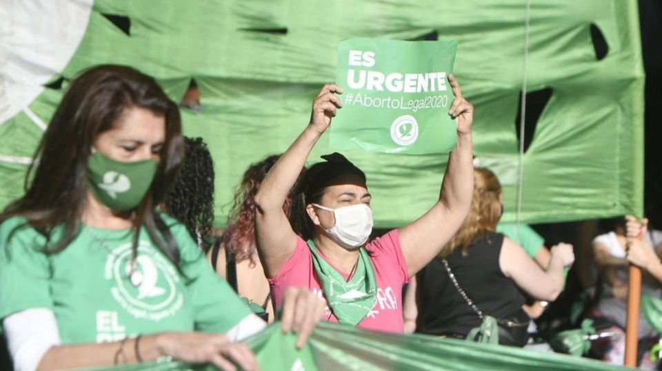 marcha por el aborto. 20201104