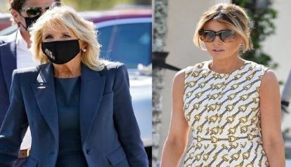 Elecciones en Estados Unidos: Melania Trump y Jill Biden, la última batalla chic