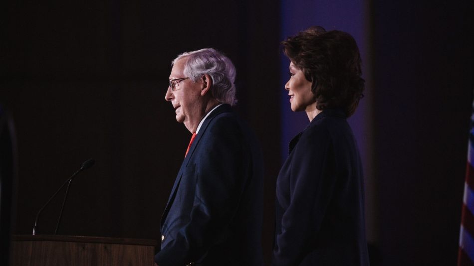 Senator Mitch McConnell Holds Election Night Party