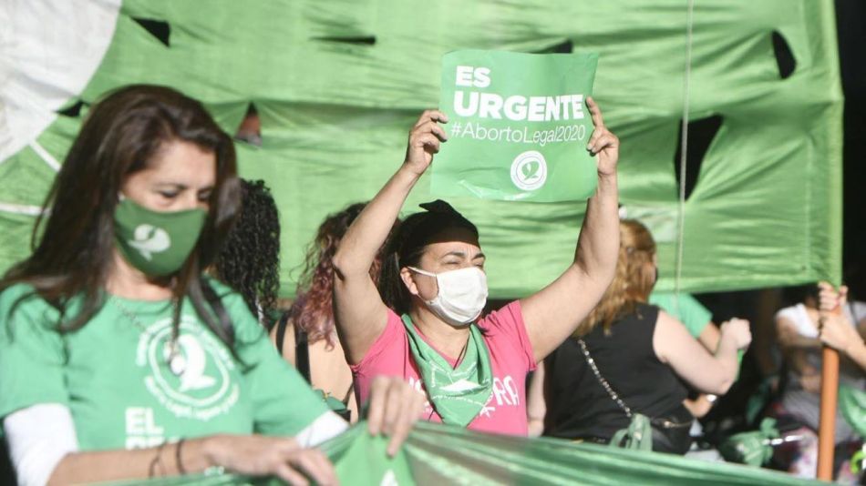 marcha por el aborto. 20201104