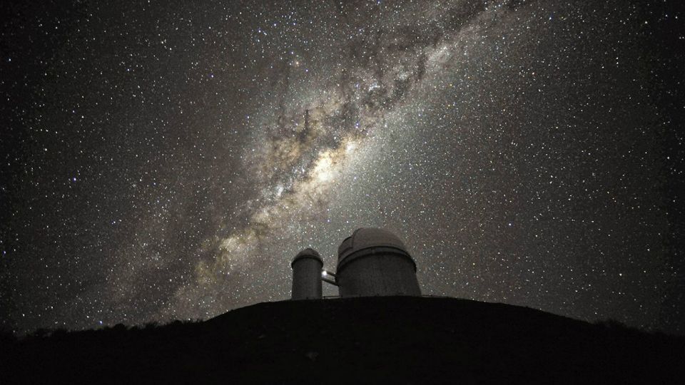 Señal de radio proveniente del espacio.