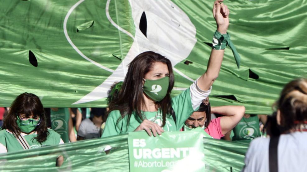 marcha de los pañuelos verdes 20201004