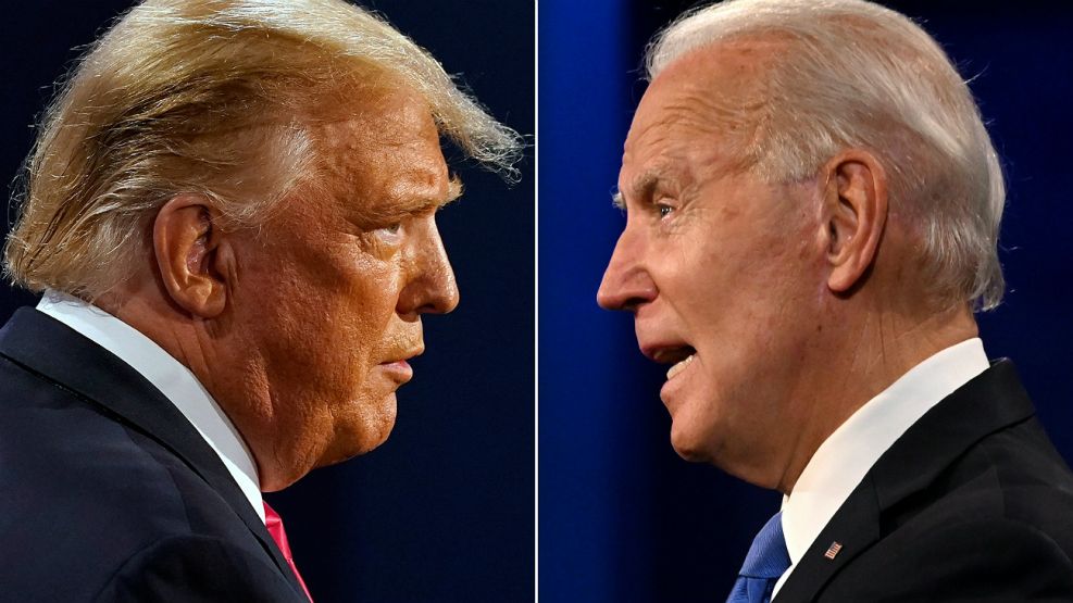 Posible empate técnico entre Trump y Biden.