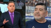 Fabián Doman y Diego Armando Maradona