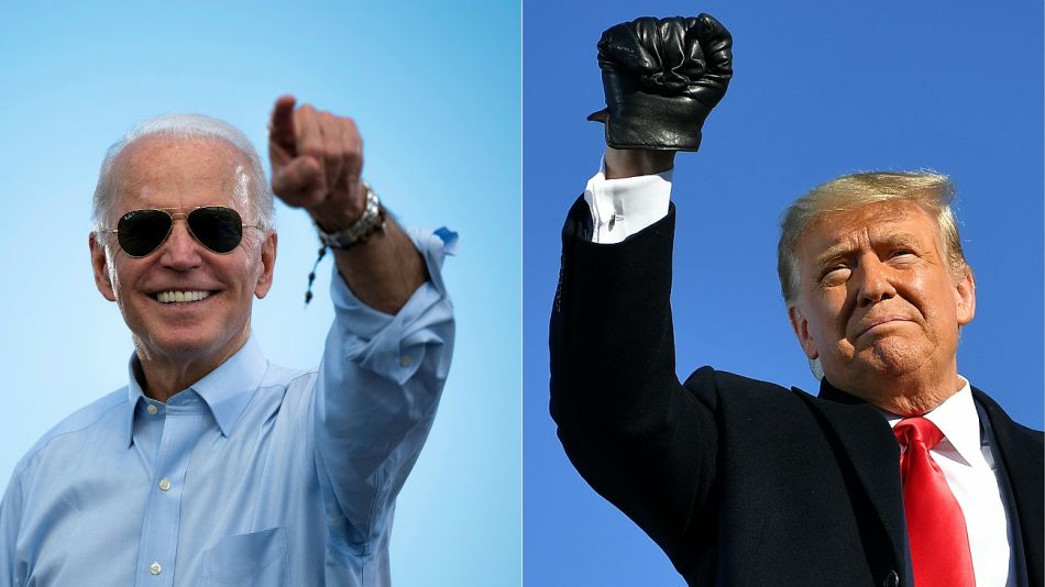 Eleccione en Estados Unidos 2020. Tensa expectativa por el resultado final.