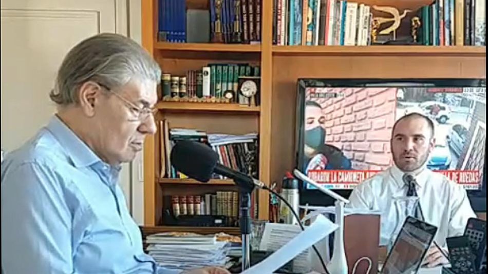 Martín Guzmán con Victor Hugo Morales 20201105