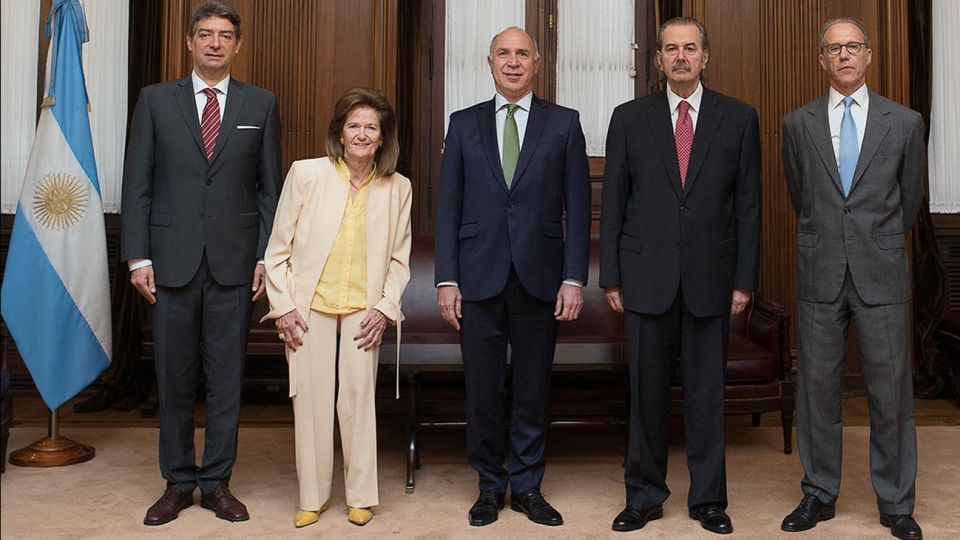 Ministros de laCorte Suprema de Justicia 20201105