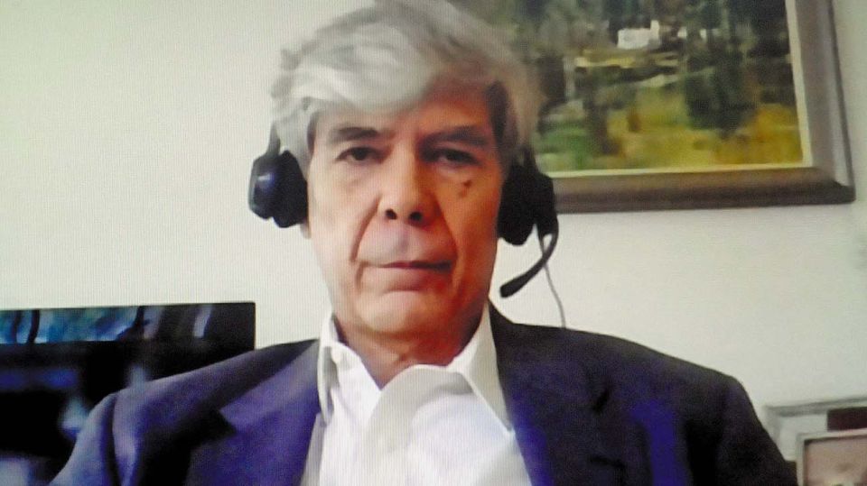 Carlos Zarazaga, en la entrevista con Jorge Fontevecchia.