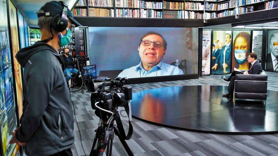 Miguel Kiguel, en la entrevista con Jorge Fontevecchia.