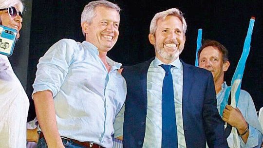 Emilio Monzó y Rogelio Frigerio