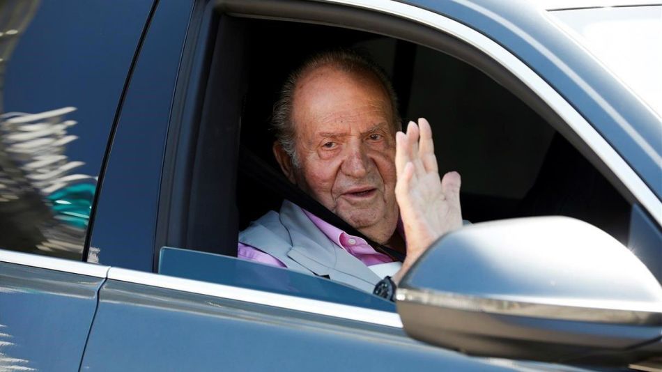 Rey emérito Juan Carlos I.