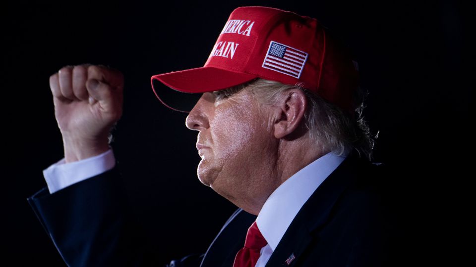 Donald Trump, presidente de los Estados Unidos.