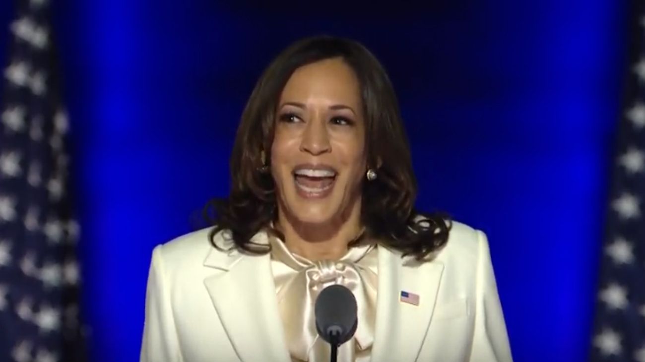 Kamala Harris, la nueva vice de los Estados Unidos.