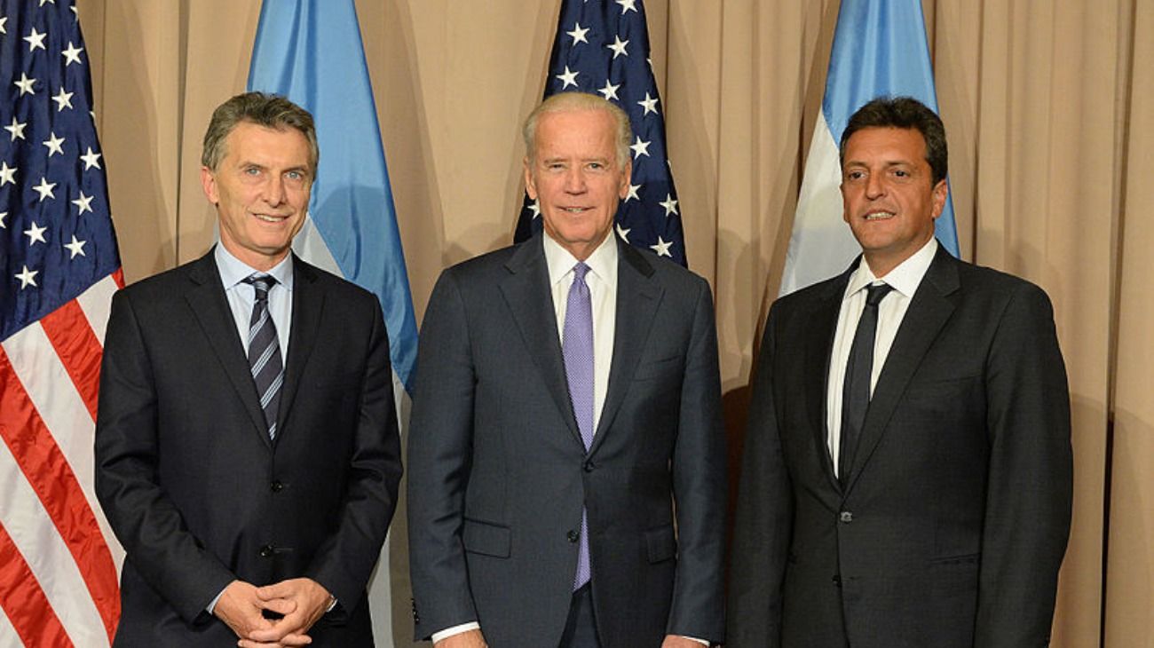 El Día Que Mauricio Macri Y Sergio Massa Se Reunieron Con Joe Biden