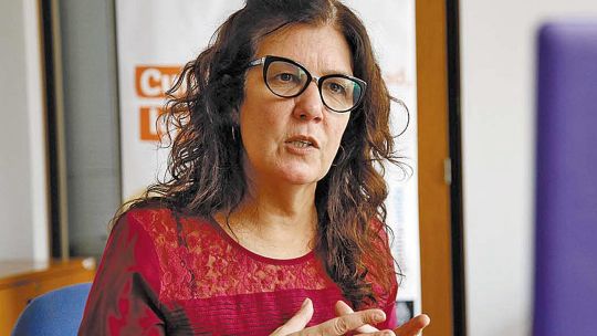 Iris Pezzarini. La funcionaria explicó a PERFIL el proyecto.