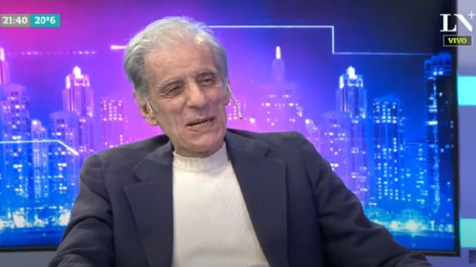 Juan José Sebreli entrevistado por Majul luego de sufrir Covid 19