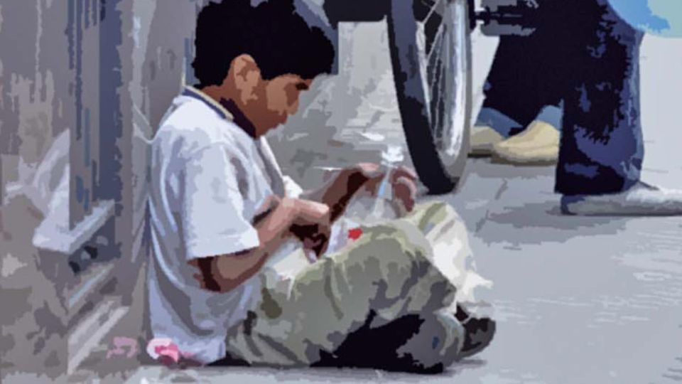 Pobreza infantil.
