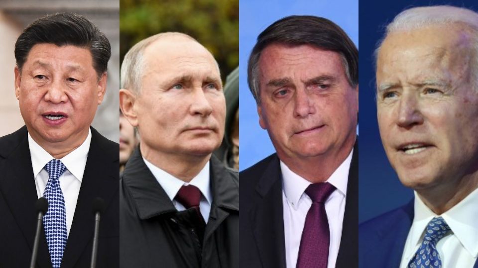 Xi Jinping Bolsonaro Putin Biden g_20201109