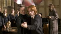 Maggie Smith y Rupert Grint