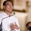 Vizcarra al dejar la presidencia ayer.
