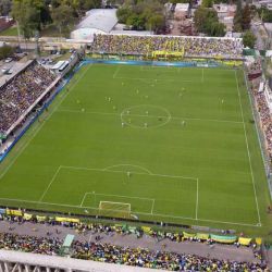 Así se ve el estadio de Defensa y Justicia desde un dron.