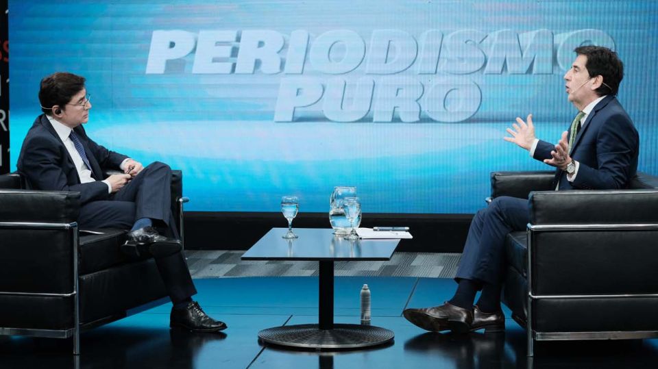 Carlos Melconian, en la entrevista con Jorge Fontevecchia.