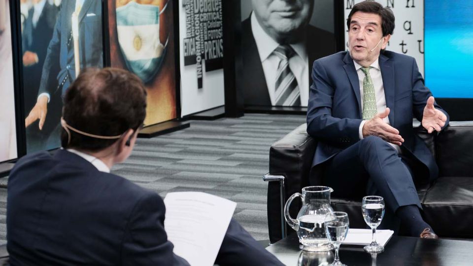 Carlos Melconian, en la entrevista con Jorge Fontevecchia.