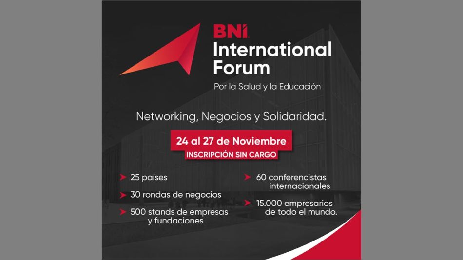BNI INTERNATIONAL FORUM 20201113
