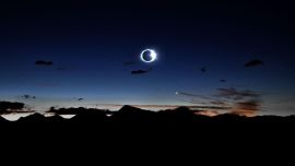 El eclipse total del 14 de diciembre se verá en todo el país y especialmente en la Patagonia.