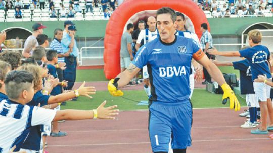 HOY. Titular en Talleres y con buen nivel, pese a la llegada de Marcos Díaz.