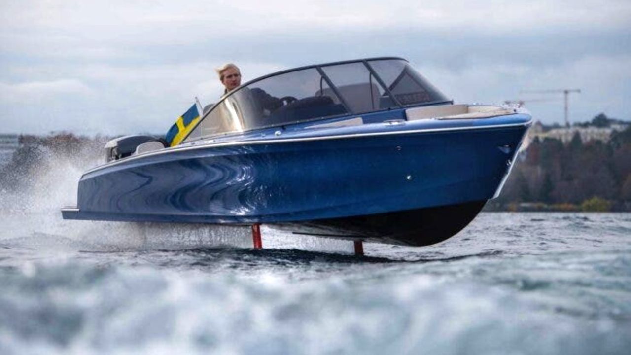 hydrofoil boat electric