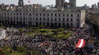 Peruvians Take To The Streets To Protest Ouster Of President 