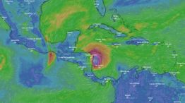 En Providencia Iota registró vientos de 187 km/h y olas de cuatro metros de altura