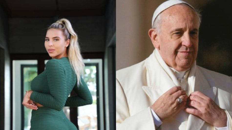El pícaro like del papa Francisco a una modelo