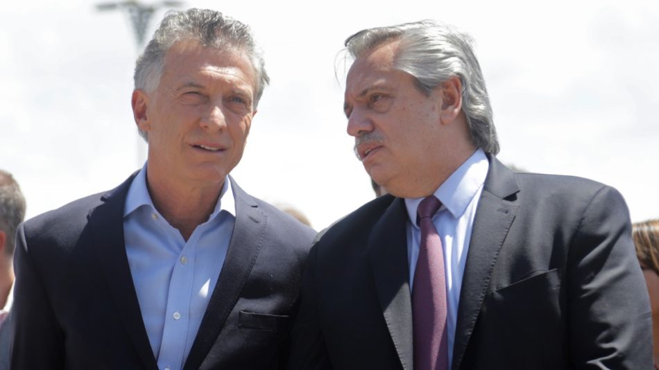 Mauricio Macri y Alberto Fernández
