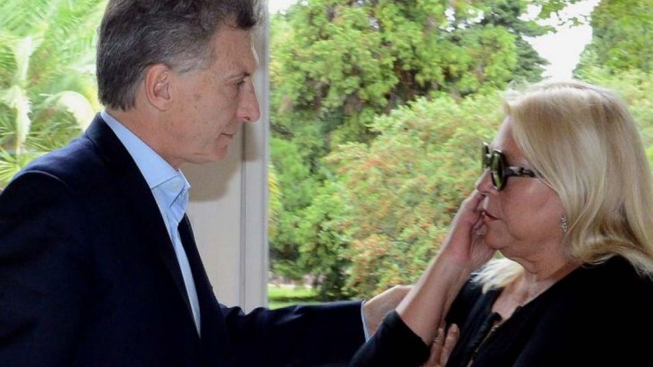 Mauricio Macri y Lilita Carrió
