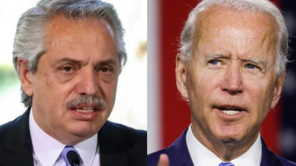 Alberto Fernández y Joe Biden