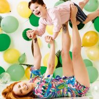 AGUSTINA KÄMPFER Y LOS 3 AÑITOS DE SU HIJO