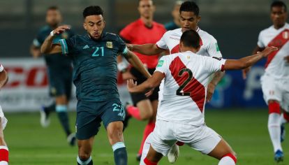 Nicolás González, la apuesta de Scaloni que le da réditos a la Selección. //AFP