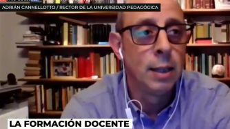 Adrián Cannellotto, rector de la Universidad Pedagógica en diálogo con Reperfilar