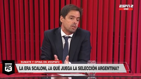 Mariano Closs dio su opinión sobre el rendimiento de la Selección de Scaloni.